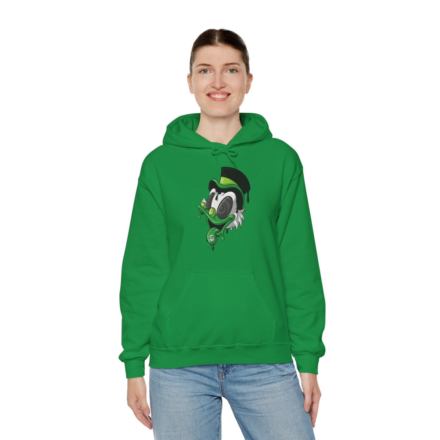 Money Duck for Adults Unisex Heavy Blend™ Hooded Sweatshirt