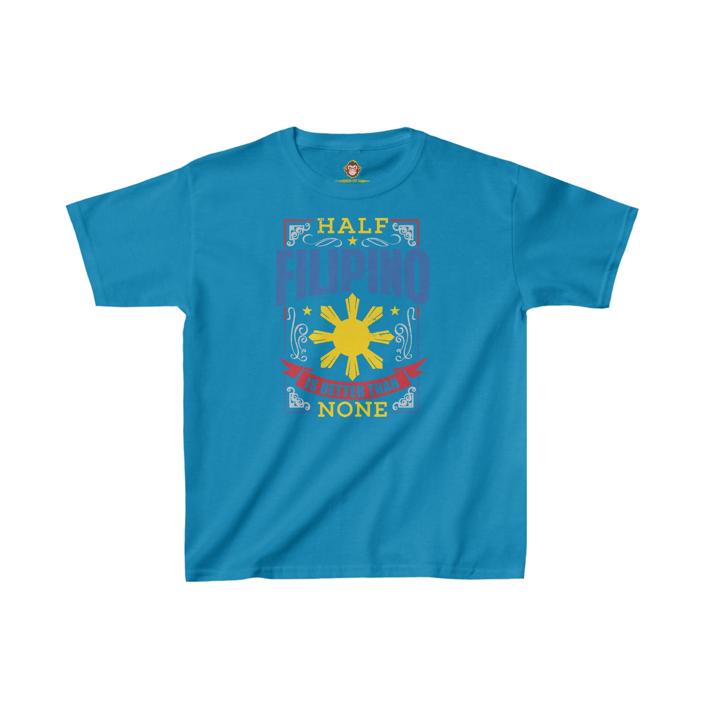 Half Filipino is better than none for Kids (Gildan · 5000B) Heavy Cotton™ Tee