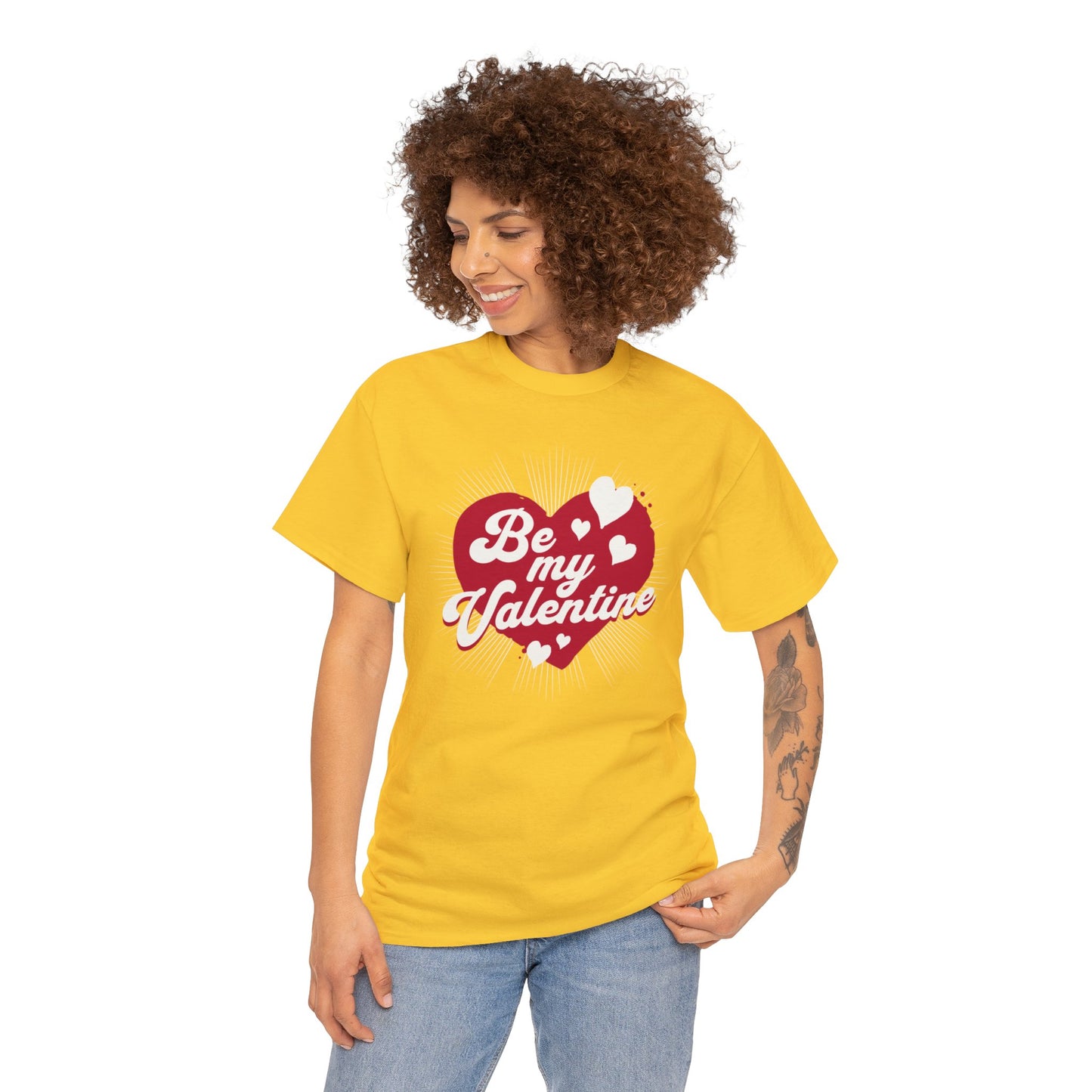 Be My Valentine (Gildan · 5000) Unisex Heavy Cotton Tee