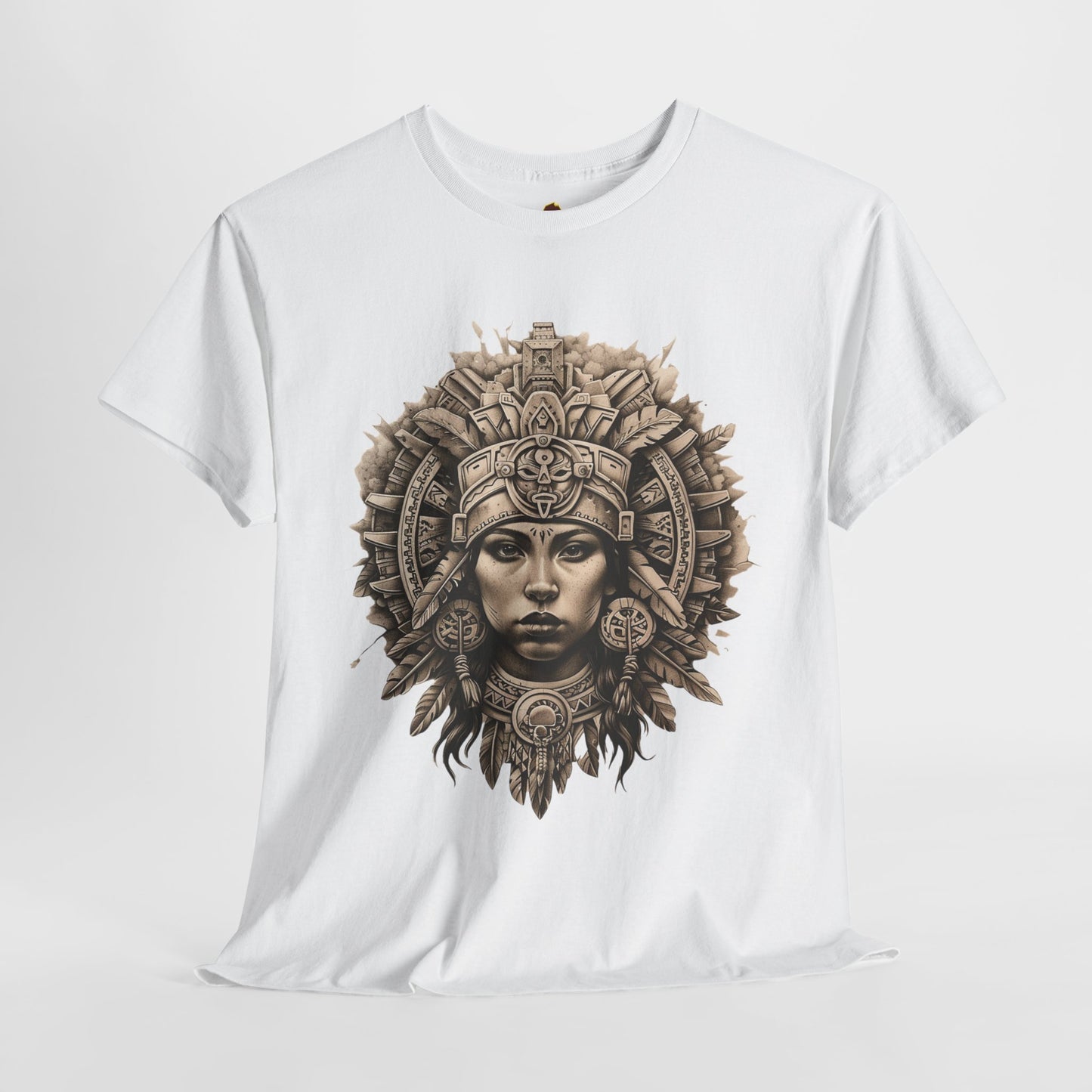 Aztec Woman 1 (Gildan · 5000) Unisex Heavy Cotton Tee