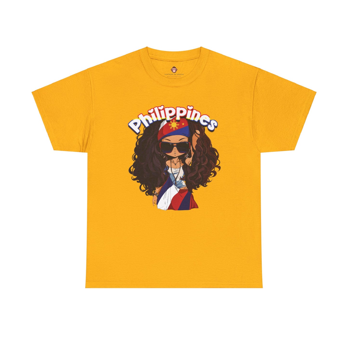 Philippines Baddie (Gildan · 5000) Unisex Heavy Cotton Tee