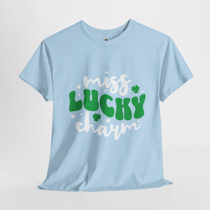 Miss Lucky Charm (Gildan · 5000) Unisex Heavy Cotton Tee