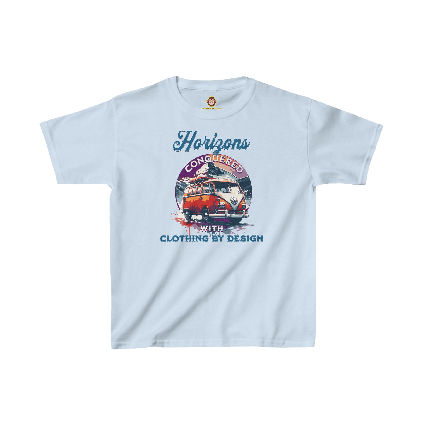 Horizons conquered with Clothing By Design for Kids (Gildan · 5000B) Heavy Cotton™ Tee