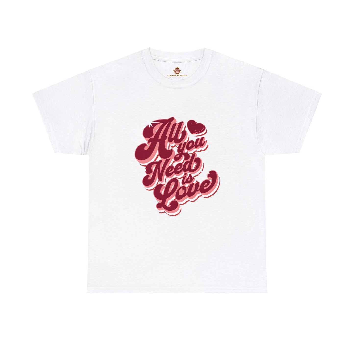 All you need is love (Gildan · 5000) Unisex Heavy Cotton Tee