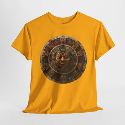 Mayan Calendar 1 (Gildan · 5000) Unisex Heavy Cotton Tee