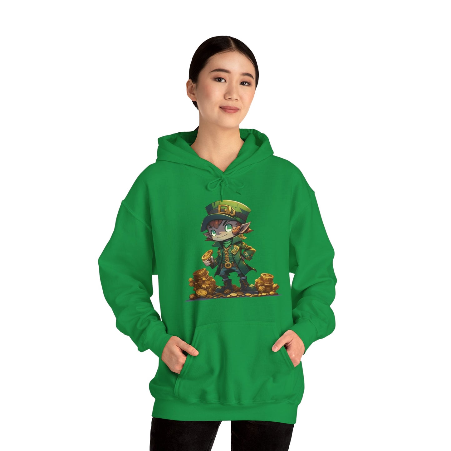 St. Patrick's Day 1 for Adults Unisex Heavy Blend™ Hooded Sweatshirt