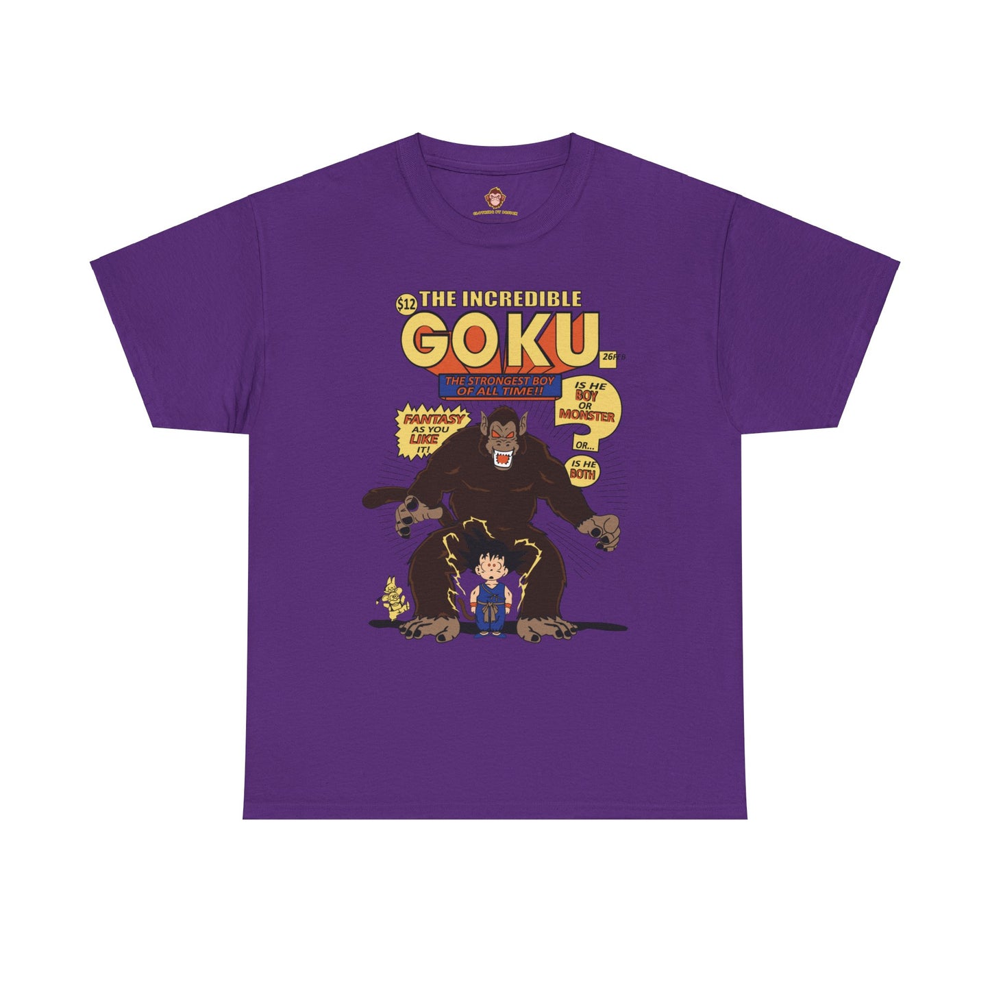 Goku Comic (Gildan · 5000) Unisex Heavy Cotton Tee