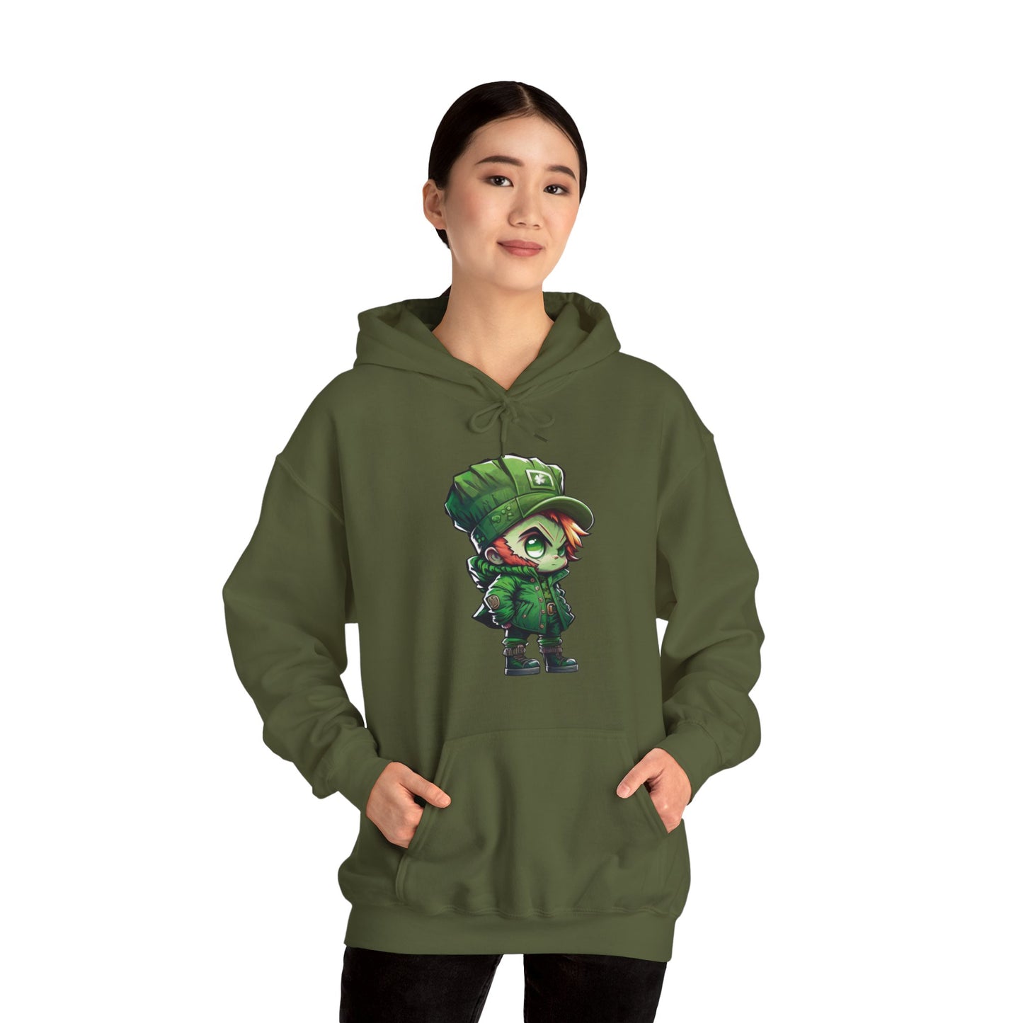 St. Patrick's Day 1 for Adults Unisex Heavy Blend™ Hooded Sweatshirt