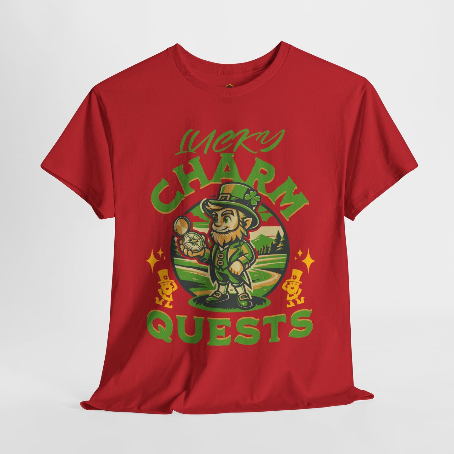 Lucky Charm Quest (Gildan · 5000) Unisex Heavy Cotton Tee