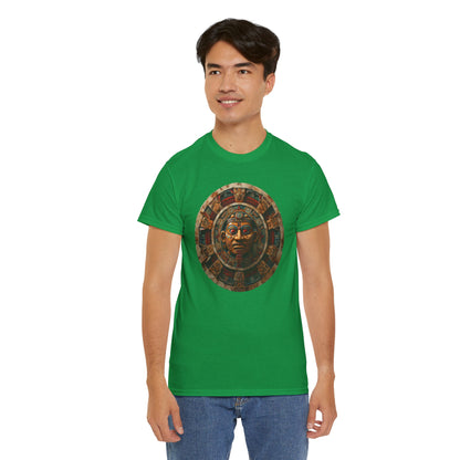 Mayan Calendar 1 (Gildan · 5000) Unisex Heavy Cotton Tee