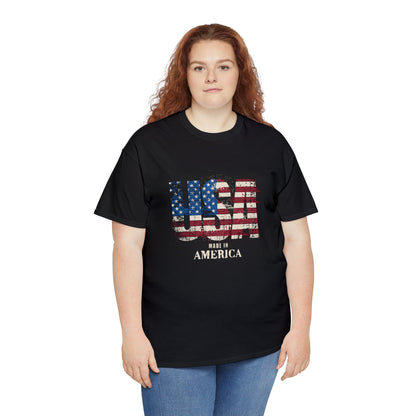 Made in the USA for Adults (Gildan · 5000) Unisex Heavy Cotton Tee