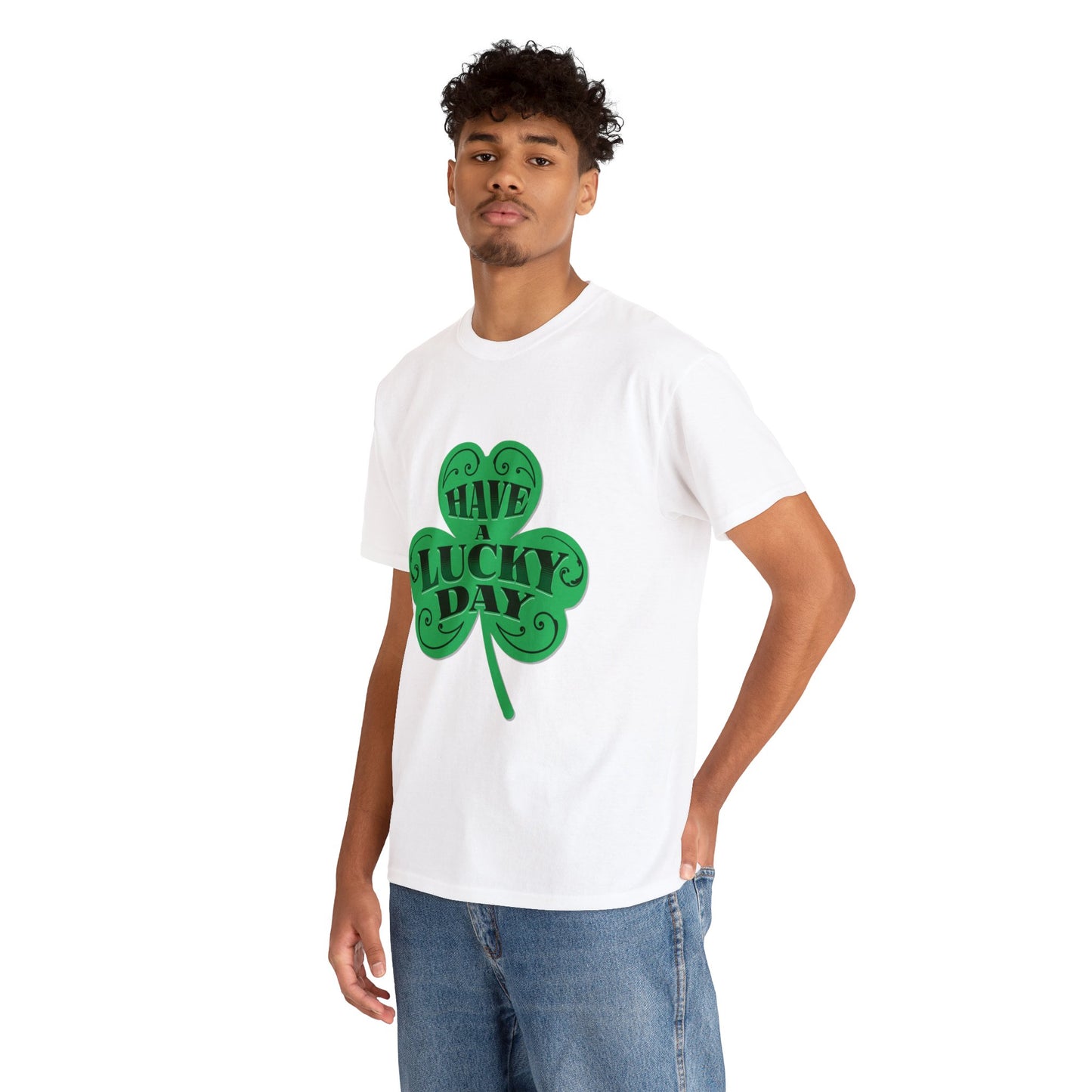 Have a Lucky Day (Gildan · 5000) Unisex Heavy Cotton Tee