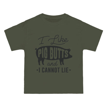 I like pig butts 1 Beefy-T®  Short-Sleeve T-Shirt