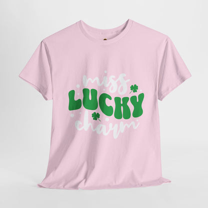 Miss Lucky Charm (Gildan · 5000) Unisex Heavy Cotton Tee