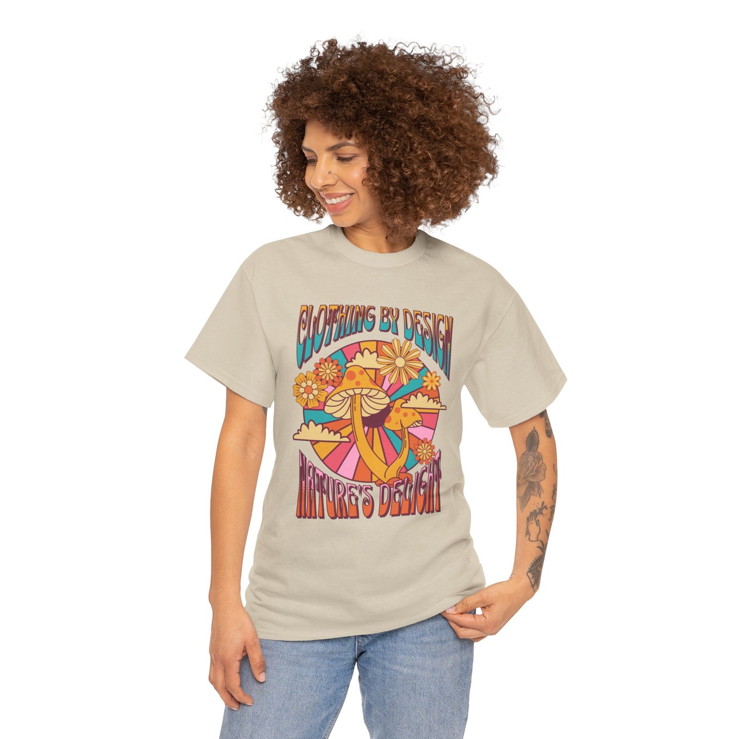 Clothing By Design Nature's Delight for Adults (Gildan · 5000) Unisex Heavy Cotton Tee