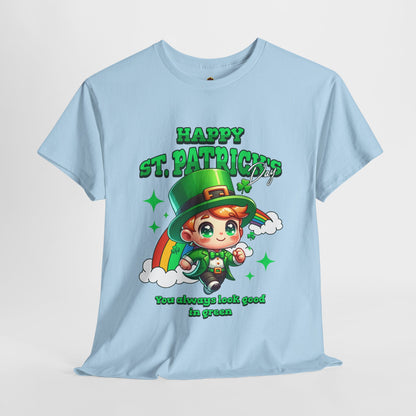 You always look good in green (Gildan · 5000) Unisex Heavy Cotton Tee