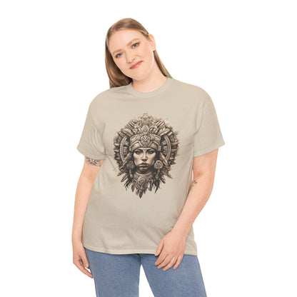 Aztec Woman 1 (Gildan · 5000) Unisex Heavy Cotton Tee