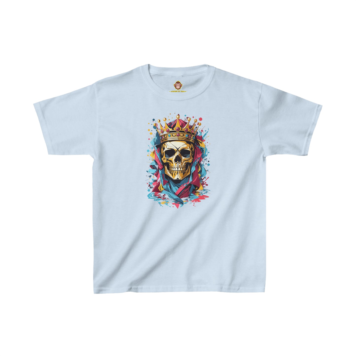 Skeleton King 1 for Kids (Gildan · 5000B) Heavy Cotton™ Tee