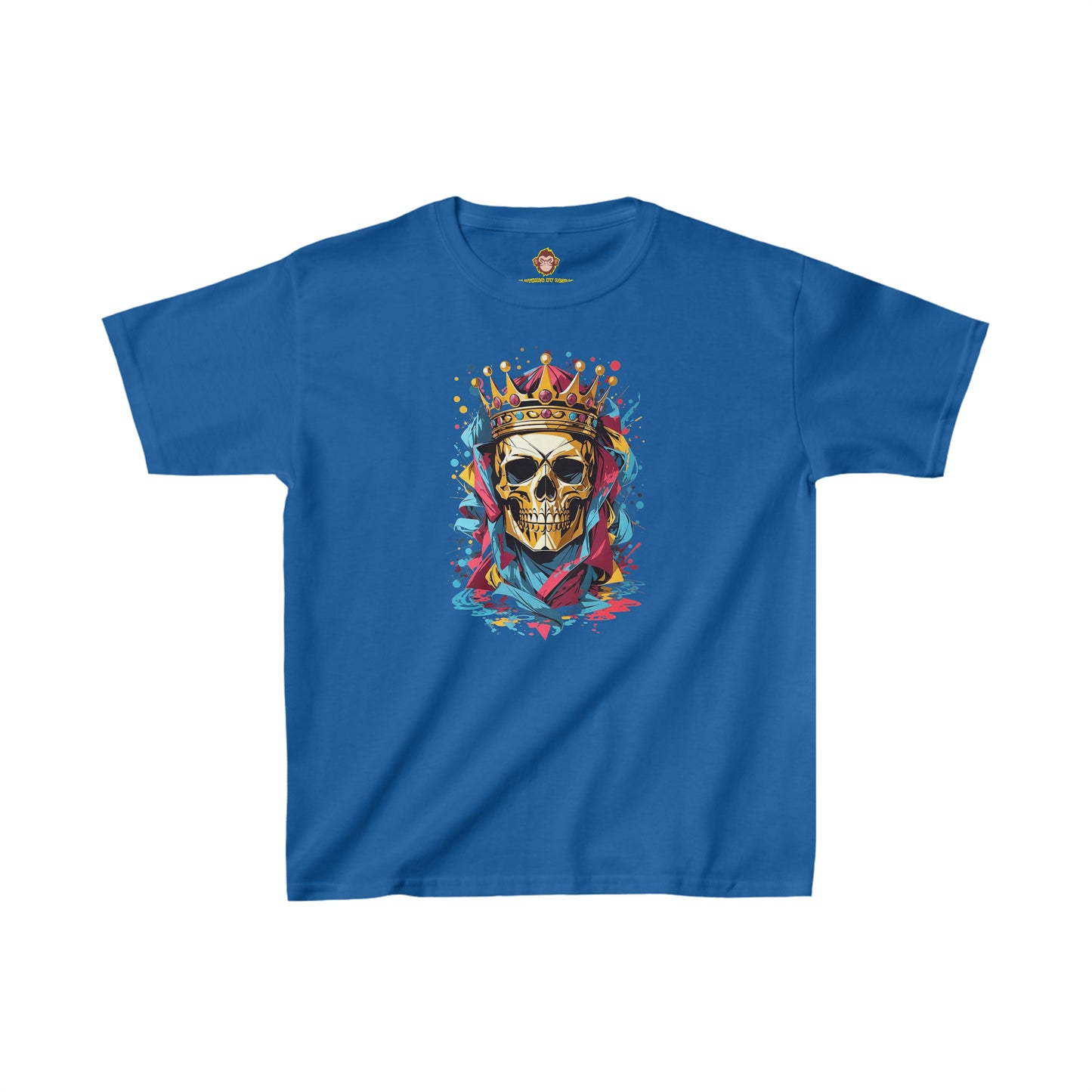 Skeleton King 1 for Kids (Gildan · 5000B) Heavy Cotton™ Tee