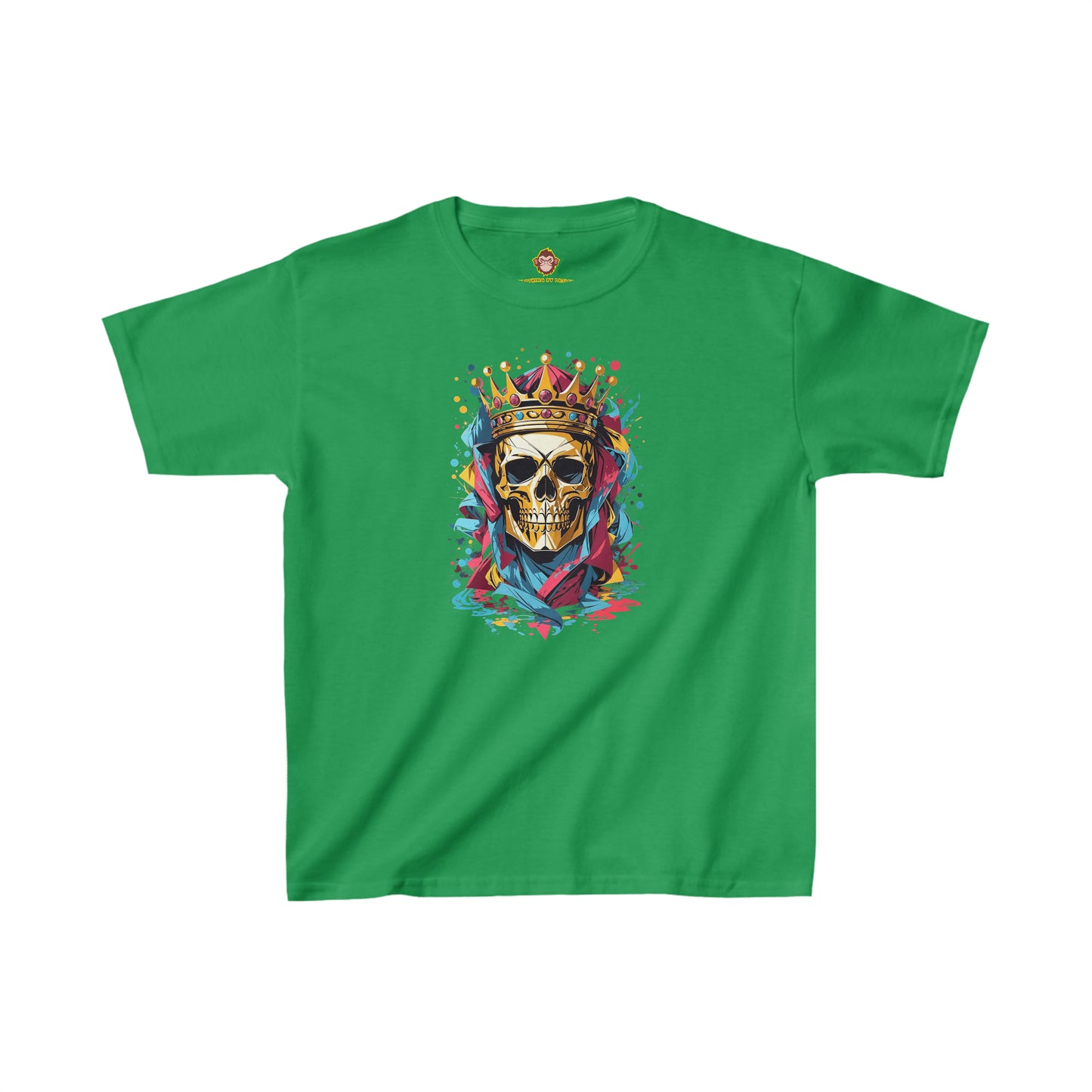 Skeleton King 1 for Kids (Gildan · 5000B) Heavy Cotton™ Tee