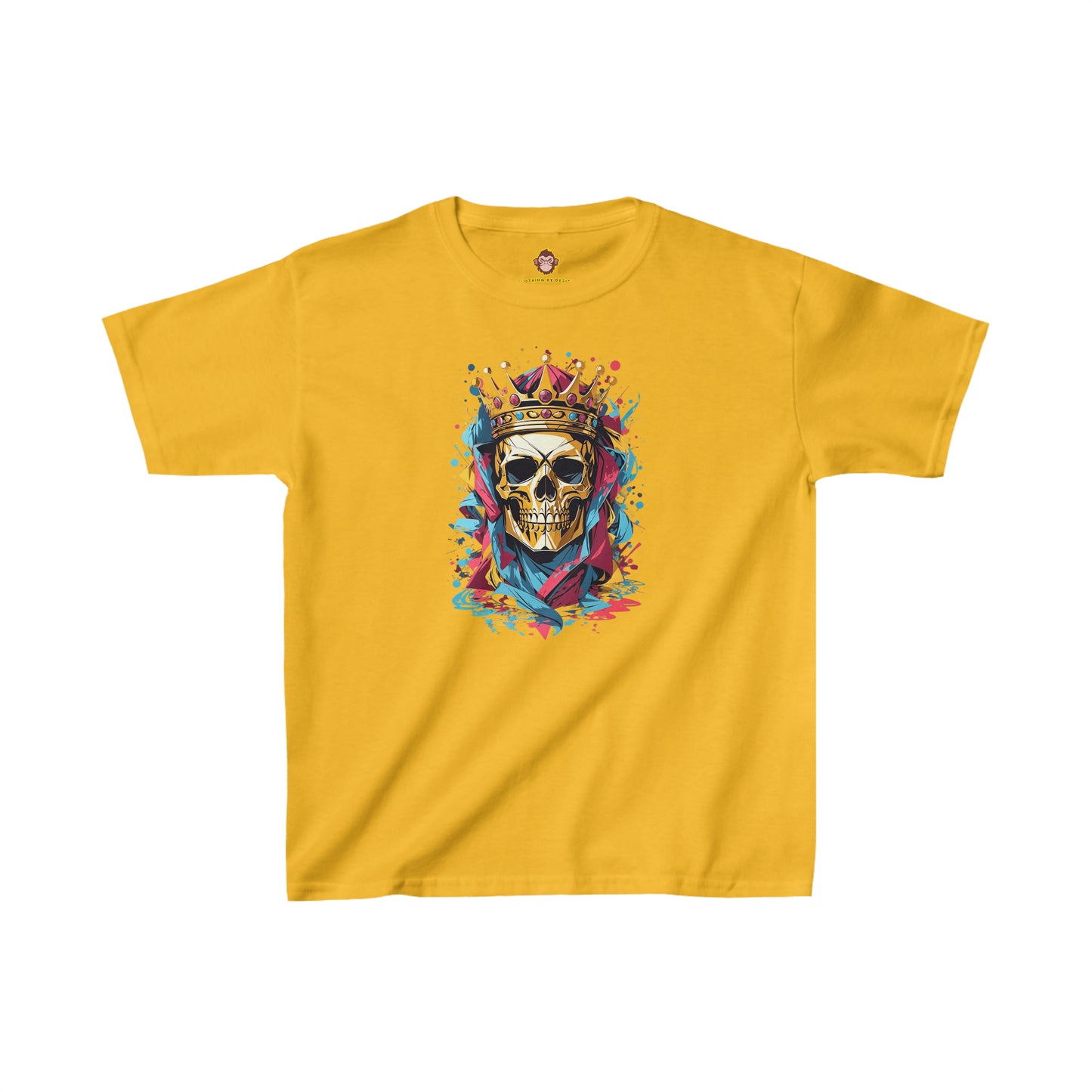 Skeleton King 1 for Kids (Gildan · 5000B) Heavy Cotton™ Tee