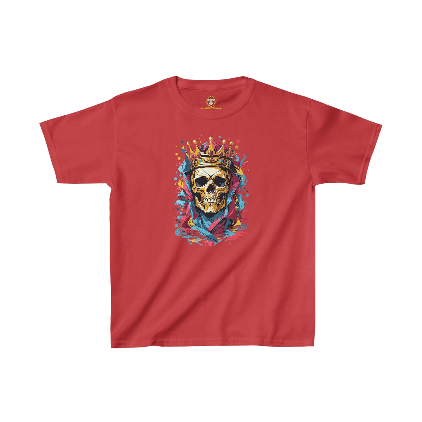 Skeleton King 1 for Kids (Gildan · 5000B) Heavy Cotton™ Tee