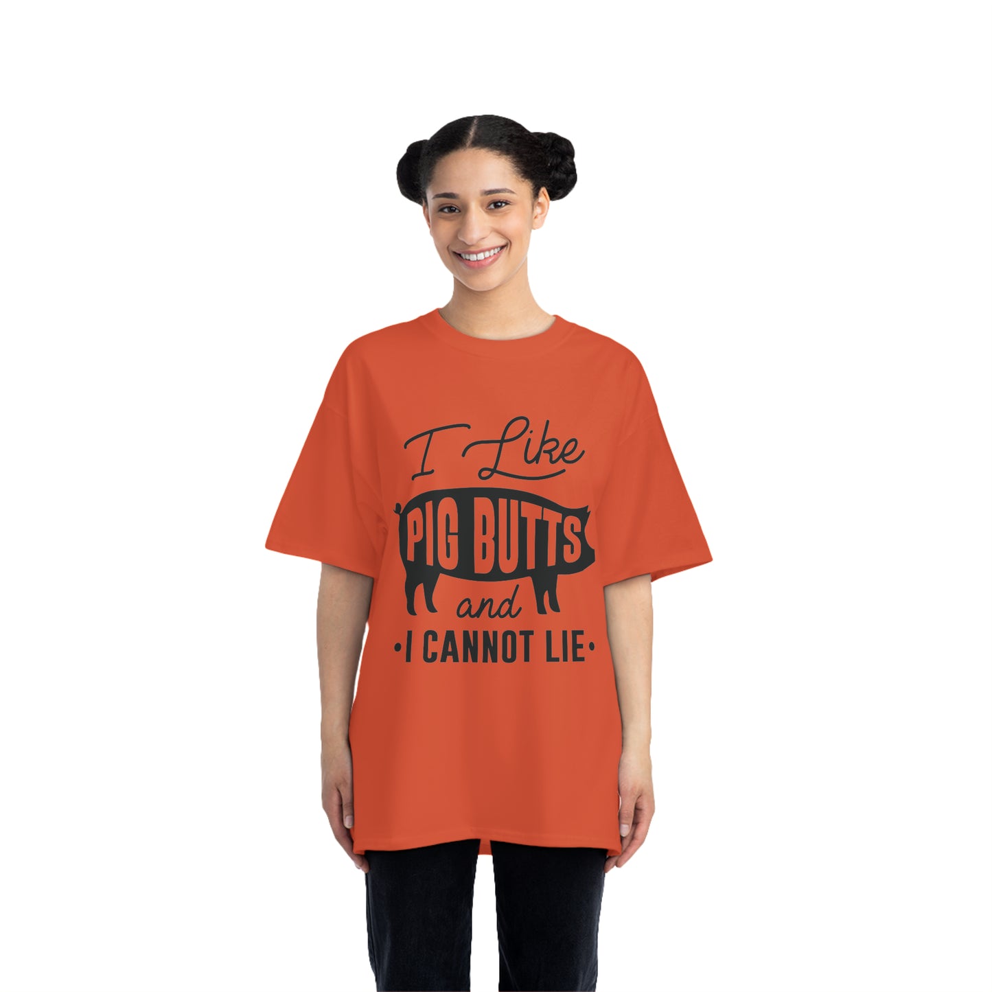 I like pig butts 1 Beefy-T®  Short-Sleeve T-Shirt