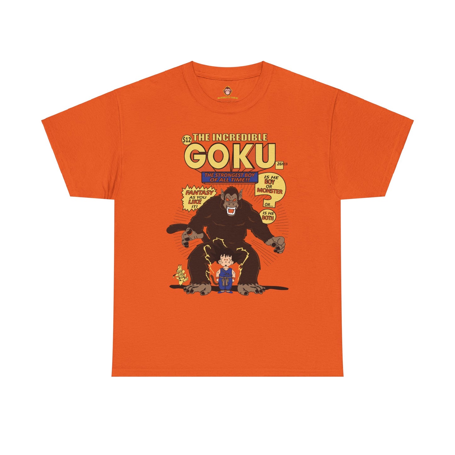 Goku Comic (Gildan · 5000) Unisex Heavy Cotton Tee