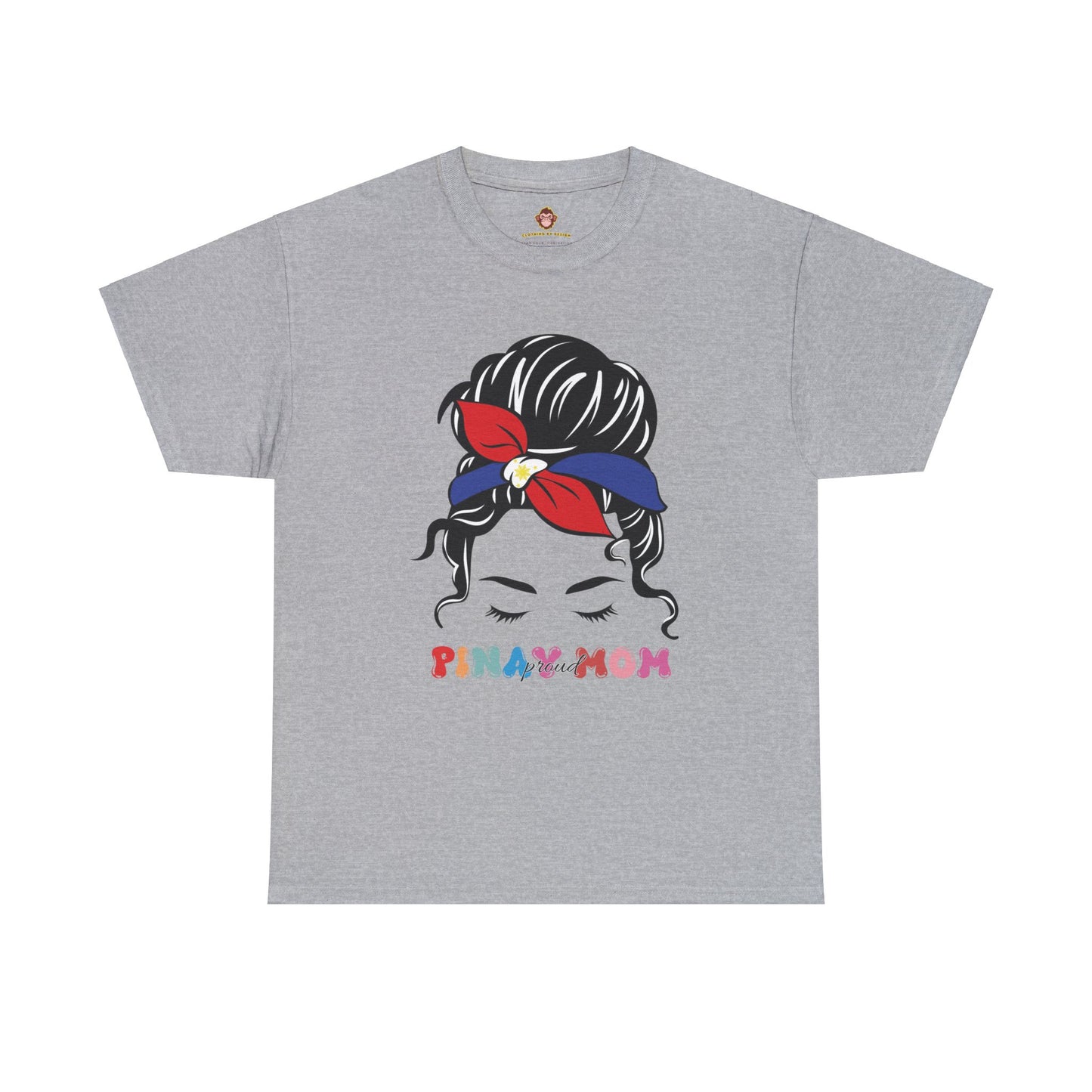 Proud Pinay Mom (Gildan · 5000) Unisex Heavy Cotton Tee