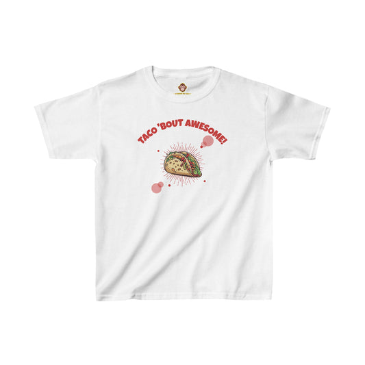 Taco 'bout awesome for kids (Gildan · 5000B) Heavy Cotton™ Tee