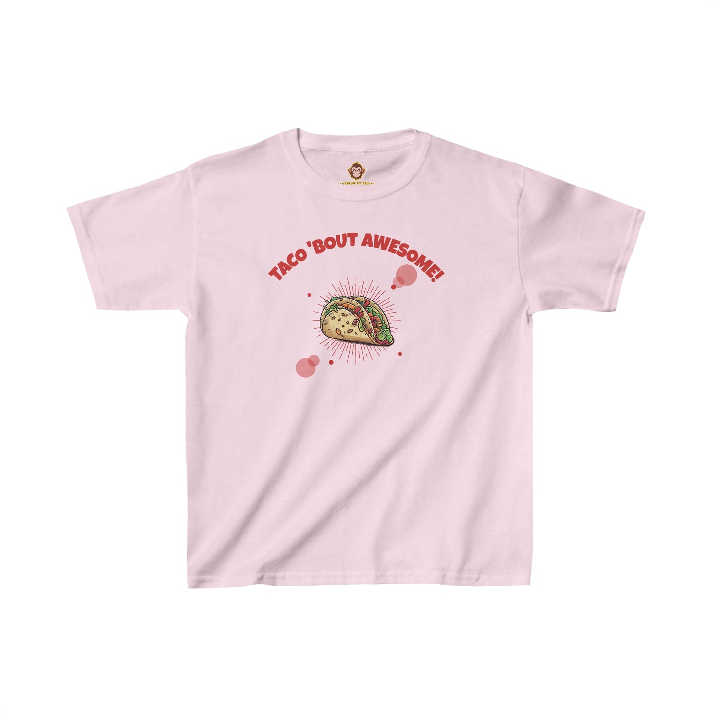 Taco 'bout awesome for kids (Gildan · 5000B) Heavy Cotton™ Tee