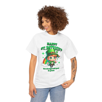 You always look good in green (Gildan · 5000) Unisex Heavy Cotton Tee