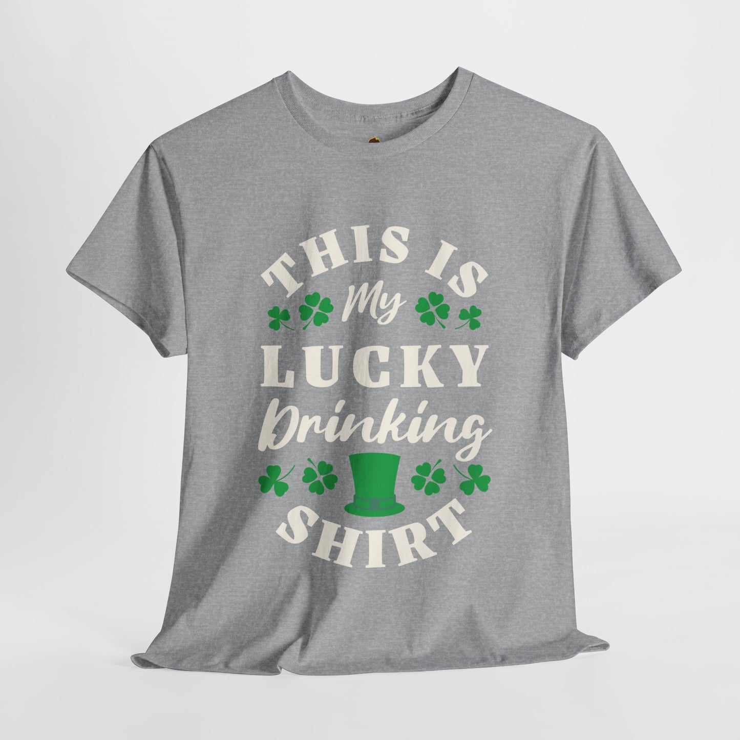 This is my lucky drinking shirt (Gildan · 5000) Unisex Heavy Cotton Tee