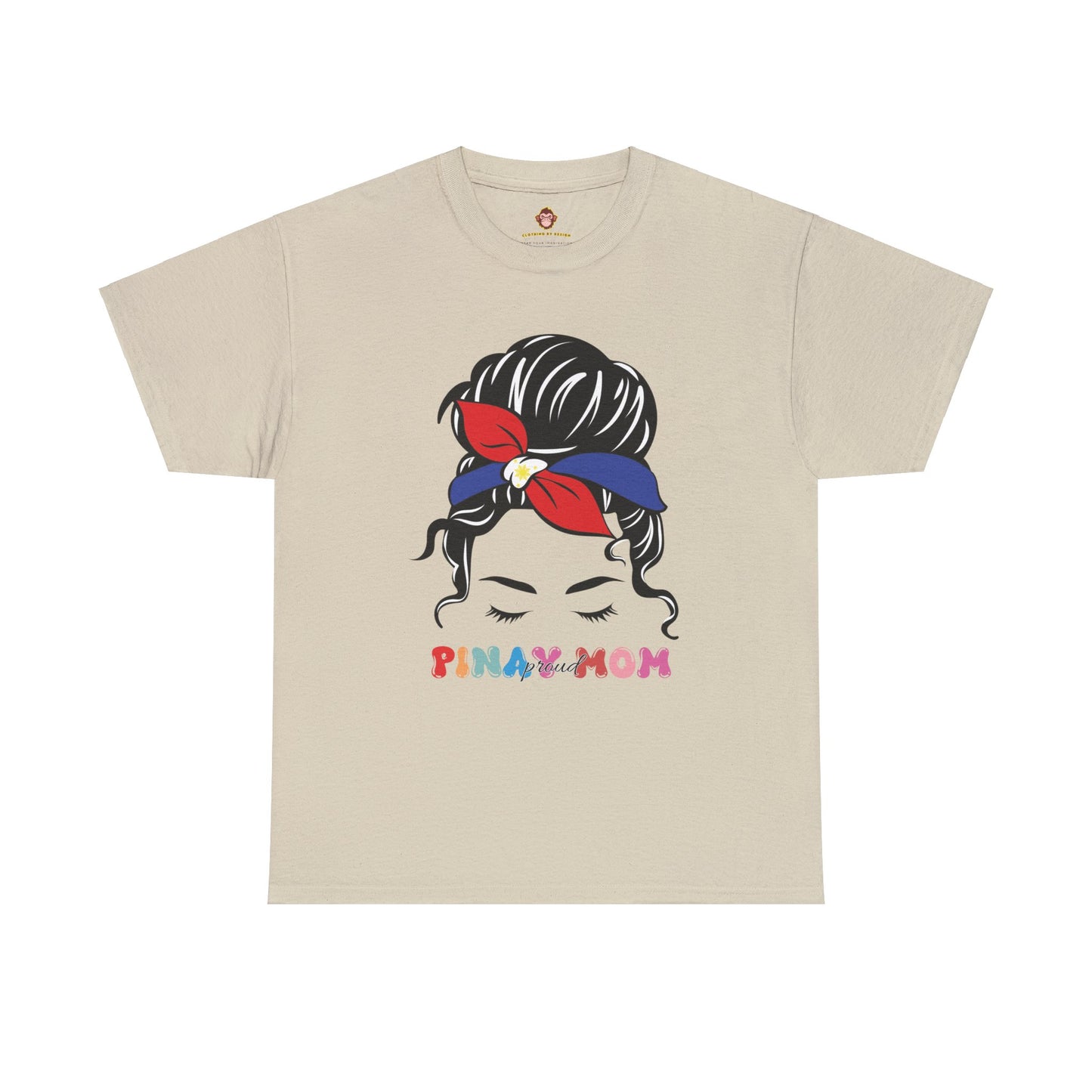 Proud Pinay Mom (Gildan · 5000) Unisex Heavy Cotton Tee