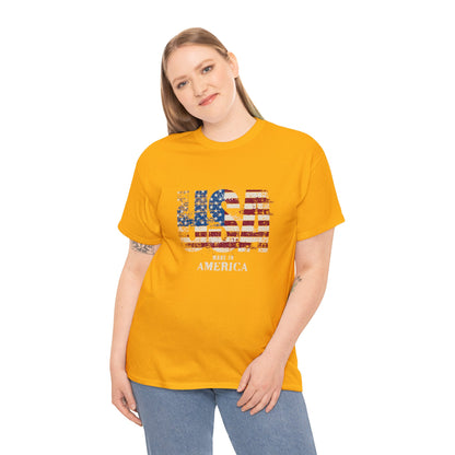 Made in the USA for Adults (Gildan · 5000) Unisex Heavy Cotton Tee