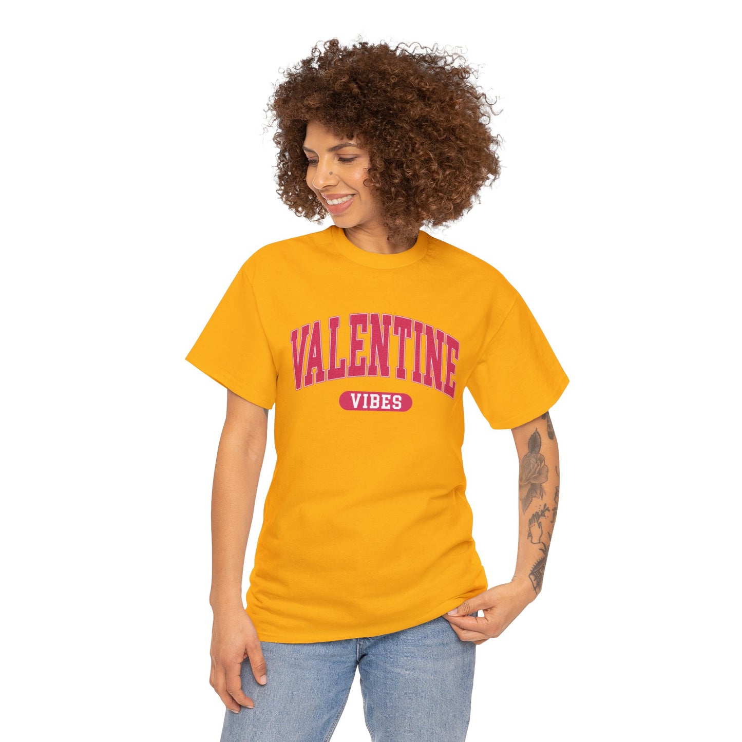 Valentine Vibes (Gildan · 5000) Unisex Heavy Cotton Tee