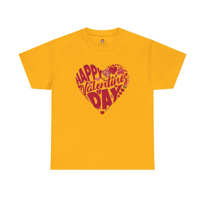 Happy Valentin's Day (Gildan · 5000) Unisex Heavy Cotton Tee