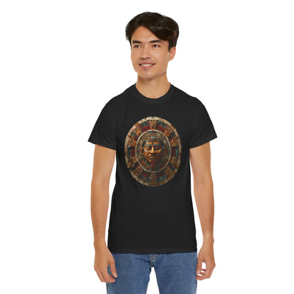 Mayan Calendar 1 (Gildan · 5000) Unisex Heavy Cotton Tee