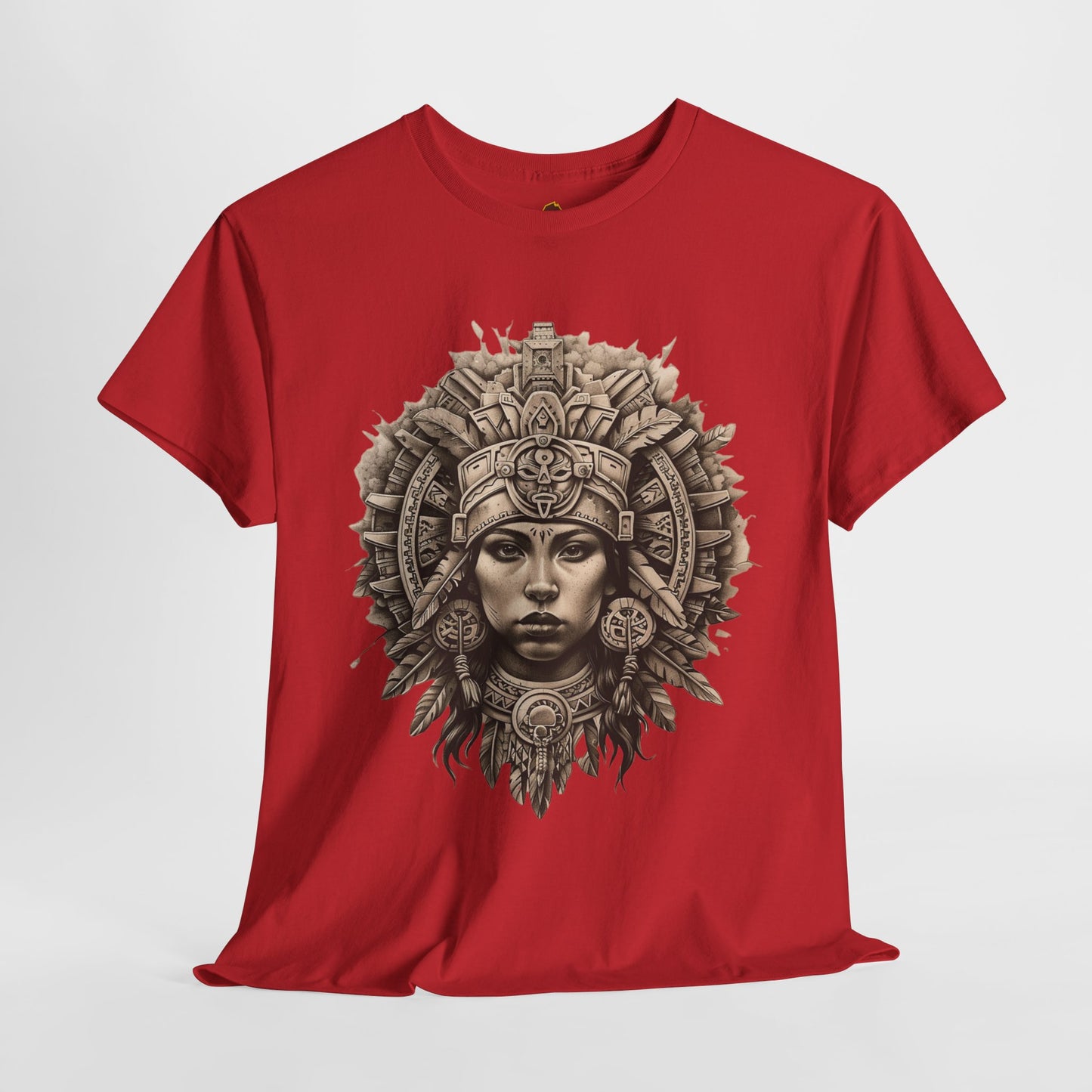 Aztec Woman 1 (Gildan · 5000) Unisex Heavy Cotton Tee