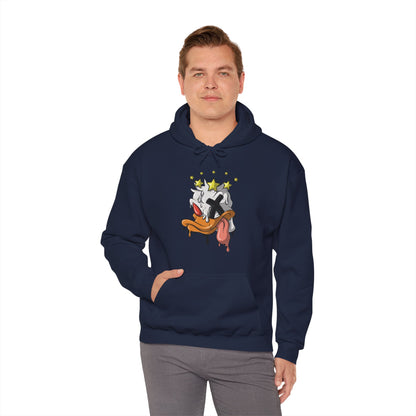 Dead Duck for Adults 1 Unisex Heavy Blend™ Hooded Sweatshirt