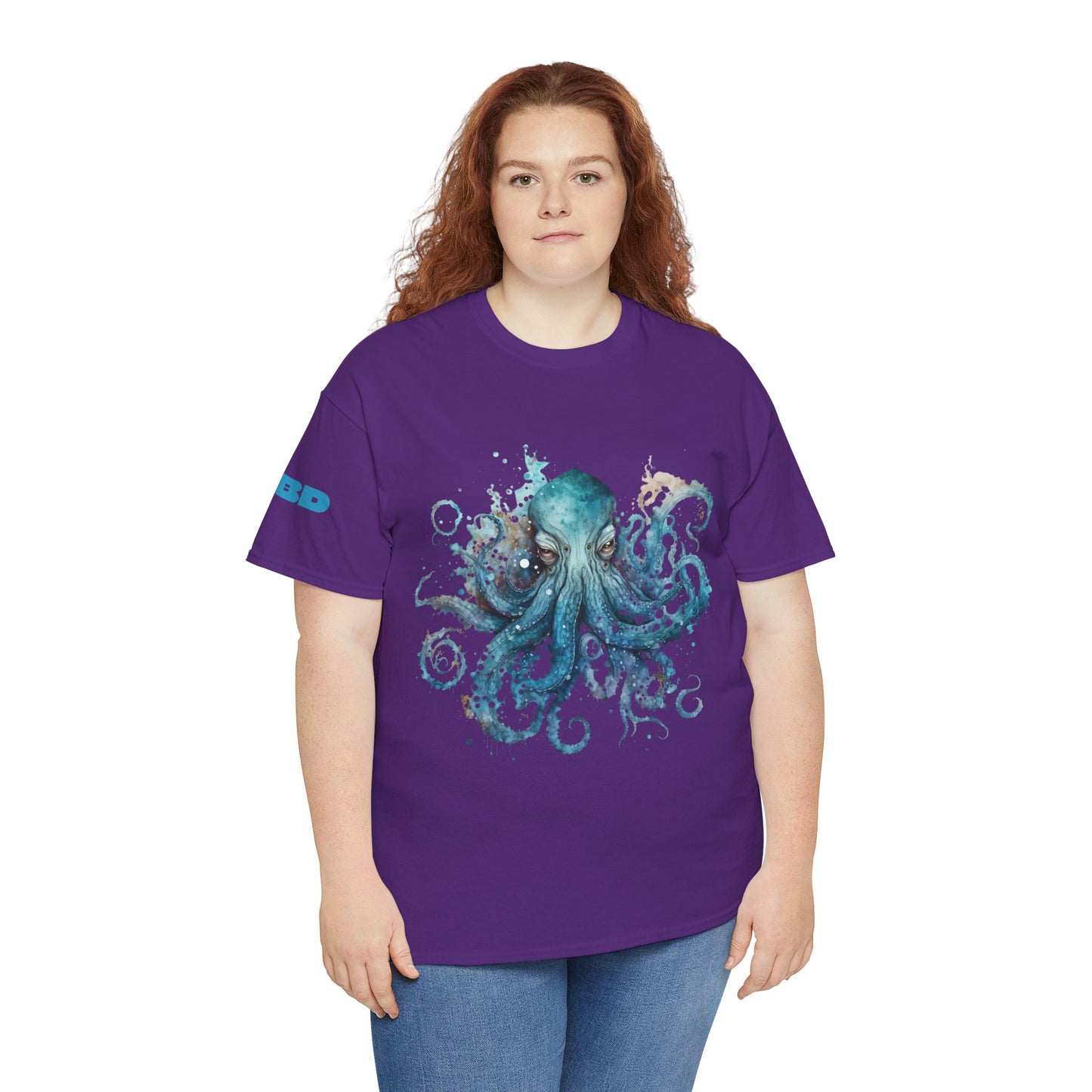 Blue Octopus Tee - Kraken