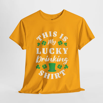 This is my lucky drinking shirt (Gildan · 5000) Unisex Heavy Cotton Tee