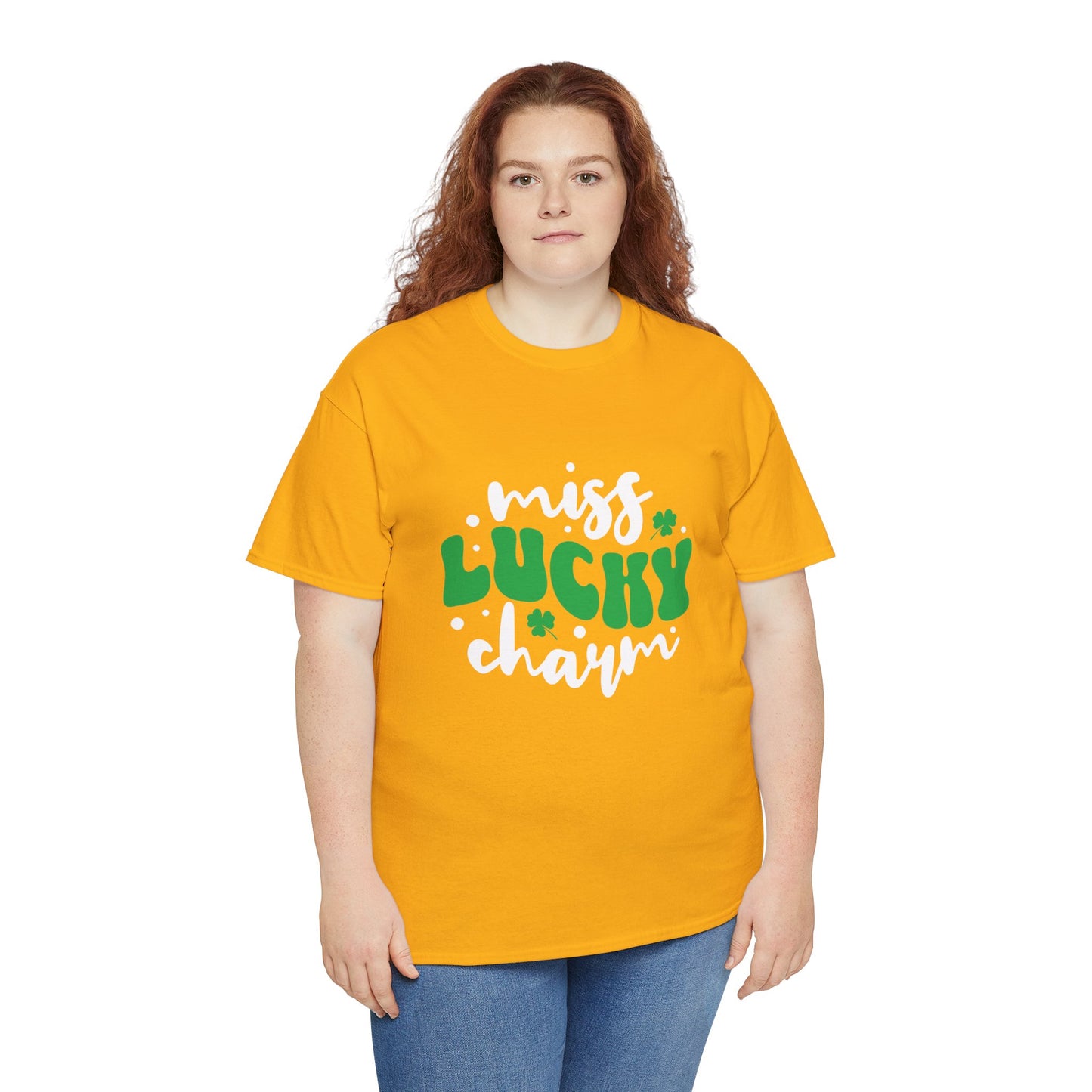 Miss Lucky Charm (Gildan · 5000) Unisex Heavy Cotton Tee