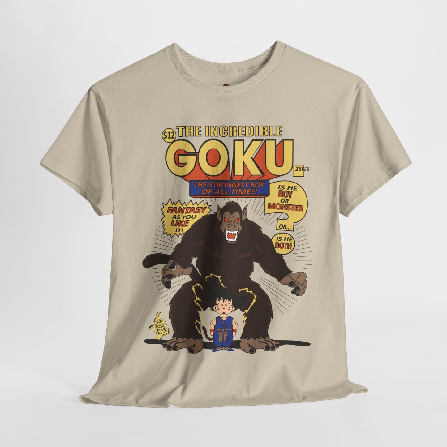 Goku Comic (Gildan · 5000) Unisex Heavy Cotton Tee