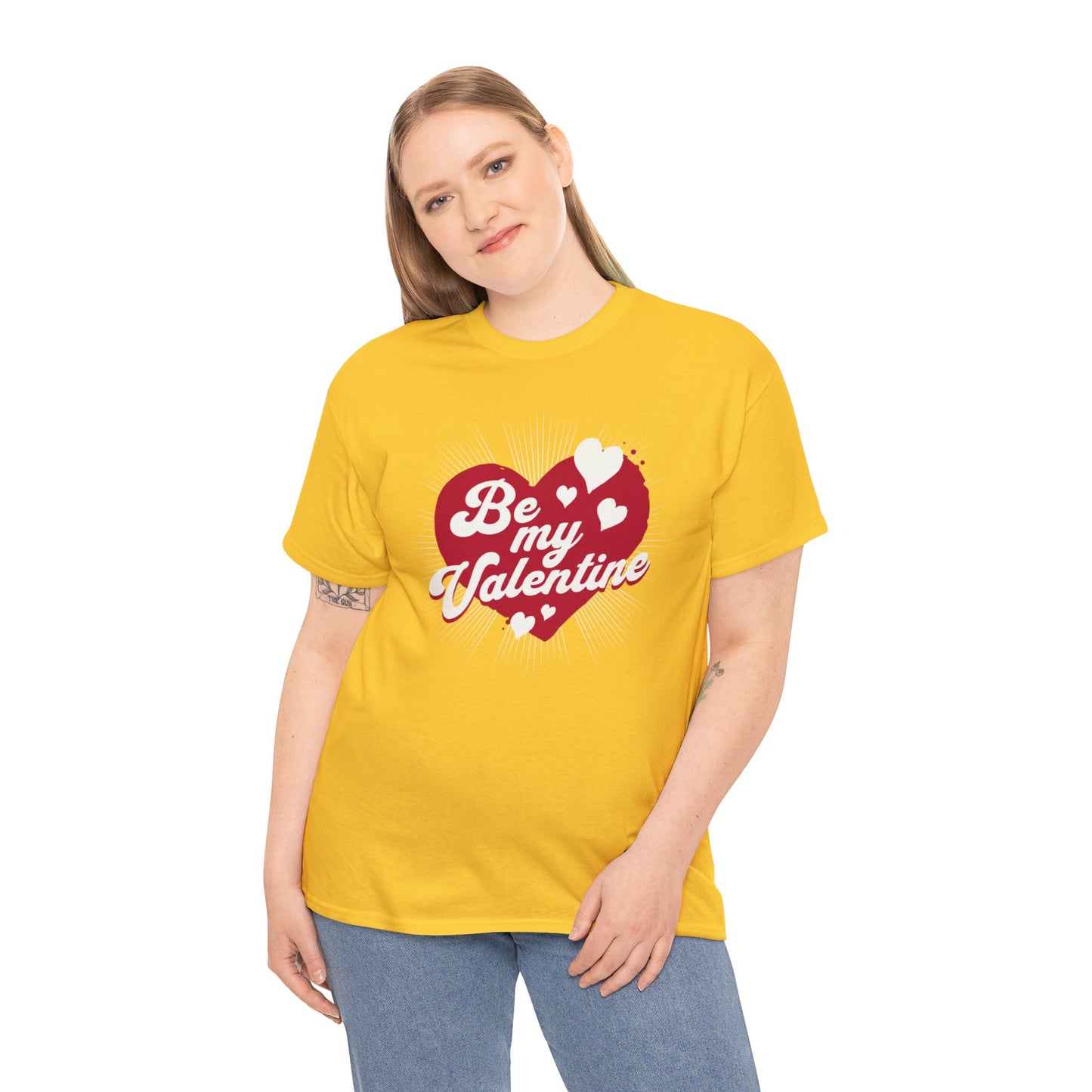 Be My Valentine (Gildan · 5000) Unisex Heavy Cotton Tee