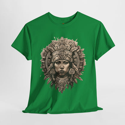 Aztec Woman 1 (Gildan · 5000) Unisex Heavy Cotton Tee