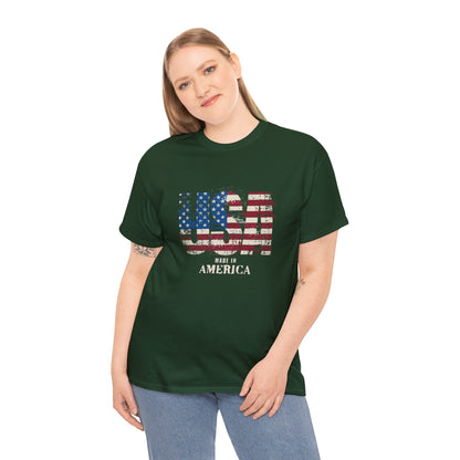 Made in the USA for Adults (Gildan · 5000) Unisex Heavy Cotton Tee