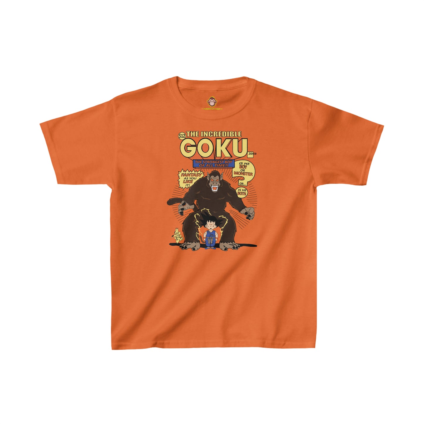 Goku Comic for kids (Gildan · 5000B) Heavy Cotton™ Tee