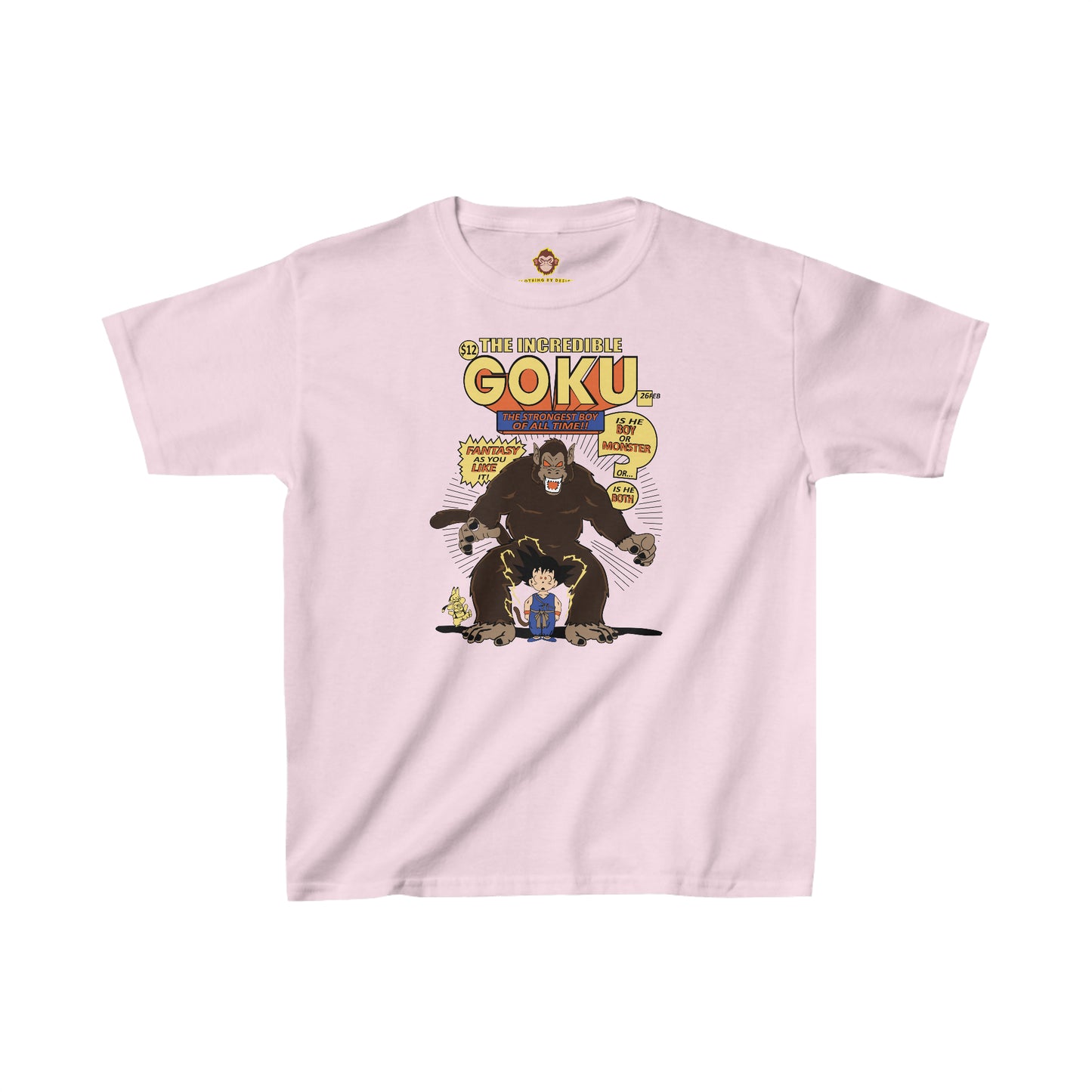 Goku Comic for kids (Gildan · 5000B) Heavy Cotton™ Tee