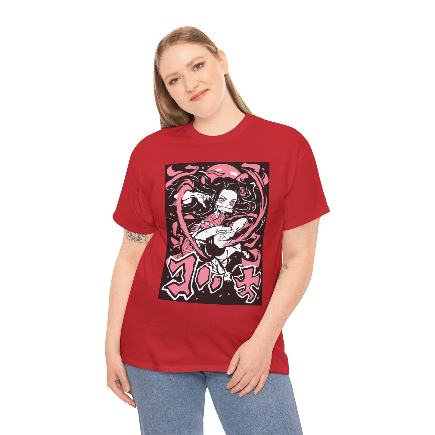 Nezuko Kamado 1 (Gildan · 5000) Unisex Heavy Cotton Tee